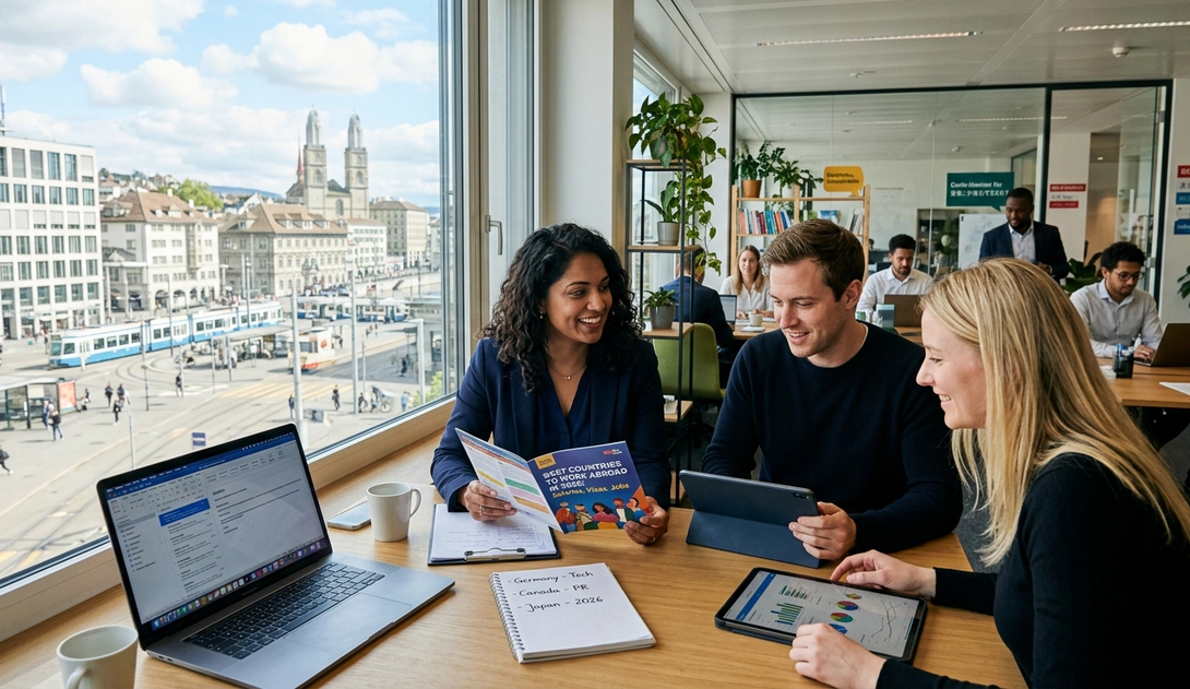 Best Countries to Work Abroad in 2026: Salaries, Visas, Jobs