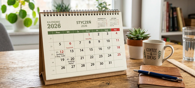 Dni wolne od pracy 2026 - kompletny kalendarz, długie weekendy i planowanie urlopu