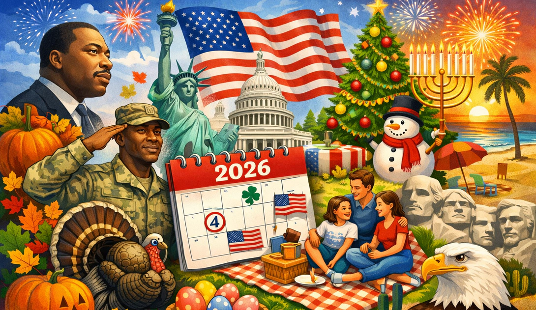 2026 Public Holidays in the USA: Everything You Need to Know