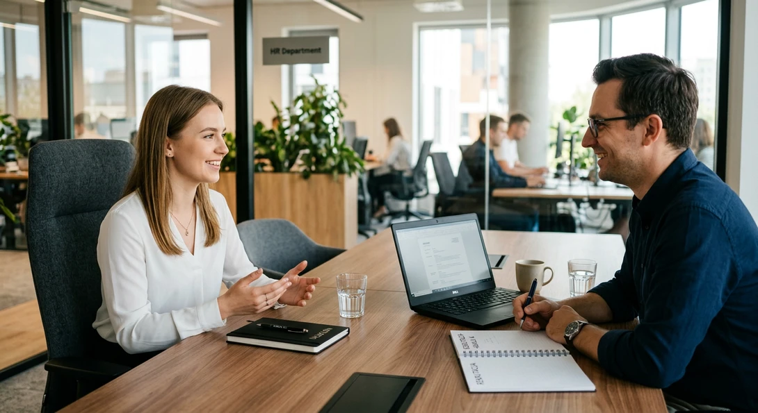 rozmowa kwalifikacyjna dla osoby bez doświadczenia