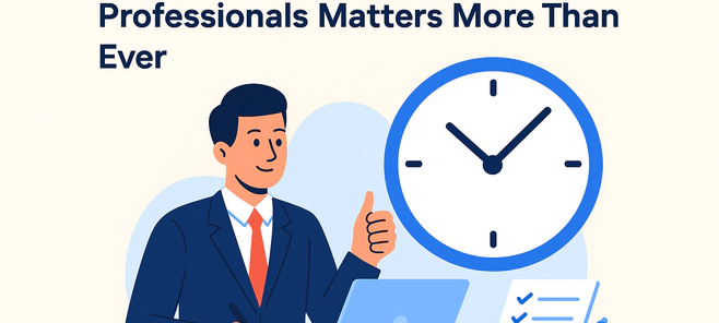 Why Time Management for Professionals Matters More Than Ever