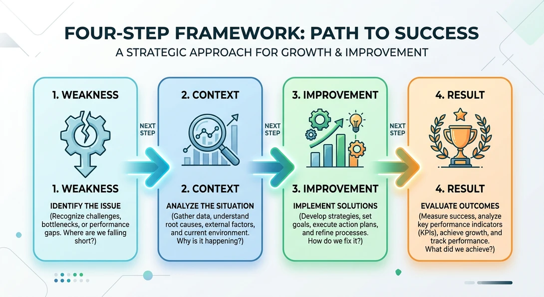 framework for answering interview weakness question