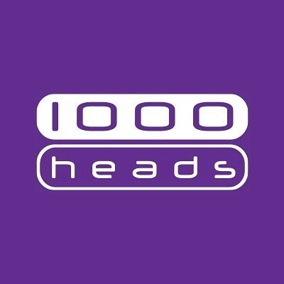 1000heads Logo