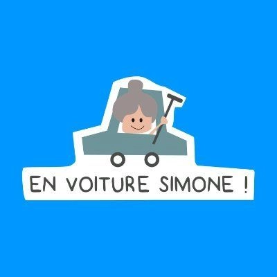 En Voiture Simone Logo