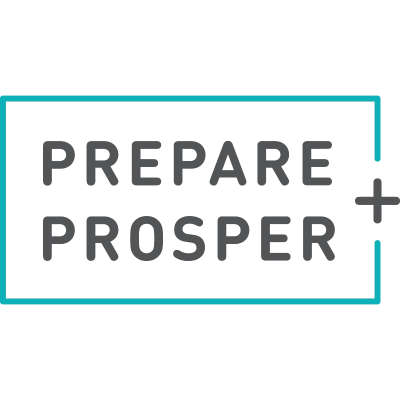 Prepare + Prosper logo